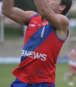 Nearly got him. What Sandover Medal winner Aaron Black almost looks like.