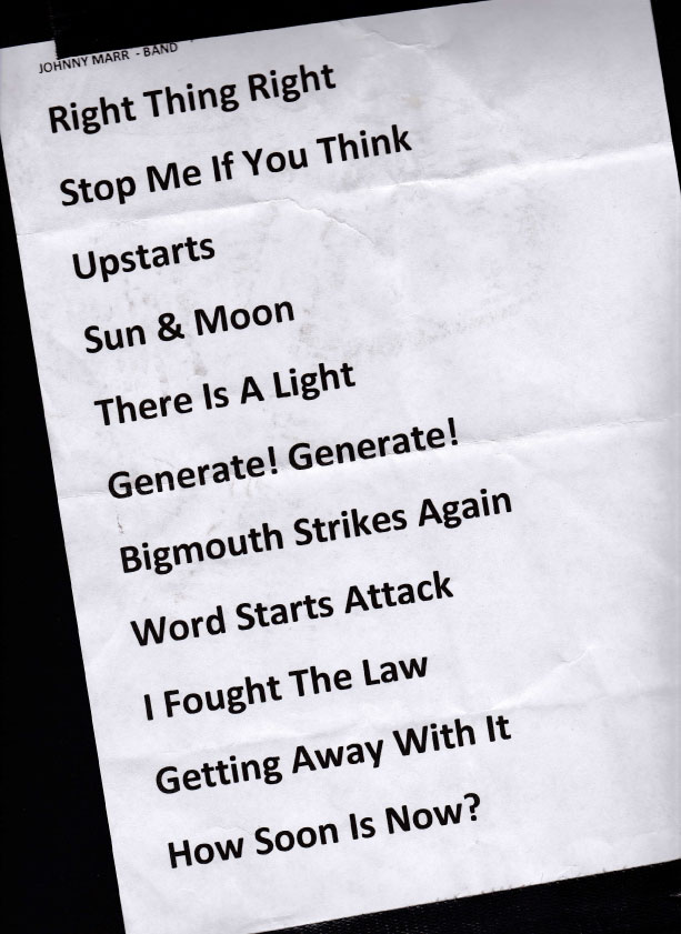 johnnysetlist