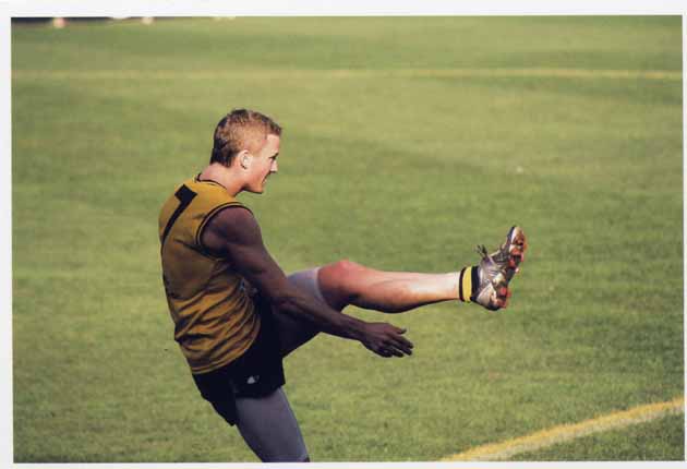 Nathan Brown in his days as a Tiger. Photo by Les Everett